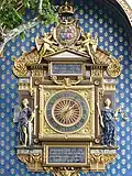 Vytis auf der Uhr Tour de l'Horloge im Palais de la Cité in Paris, seit 1585