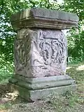 Sockel aus der Zeit des Barock