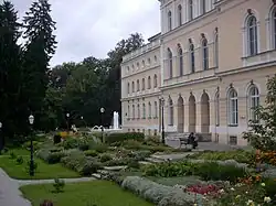 Parkanlage beim Nationaltheater