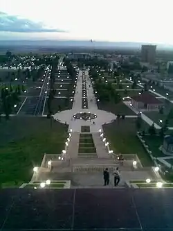 Zentralpark der Stadt