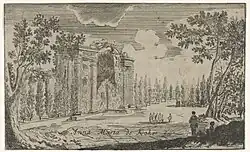 Park mit Brunnen