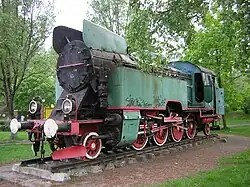 Denkmallokomotive in Iława