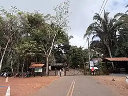 Eingang zum Park