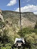Seilbahn zur Grotte