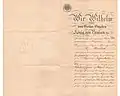 Patent für den preußischen Major Richard Windeck. Außenseite 1900[3]