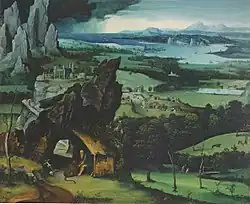 Landschaft mit Hieronymus, Madrid