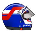 Depailler s Helm im Jahr 1979
