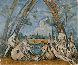 Paul Cézanne: Die großen Badenden, um 1906, Philadelphia Art Museum