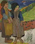 Paul Gauguin: Kleine Bretoninnen am Meer (heute Tokio)