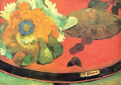 Die Fête Gloanec, Paul Gauguin, 1888.