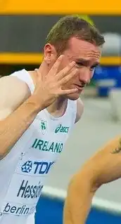 Paul Hession erreichte das Halbfinale und schied dort als Sechster seines Rennens&nbsp;aus