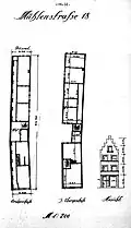 Mühlenstraße 18, Grundrisse Erd- und 1. Obergeschoss