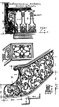 Details der oberen und unteren Treppe von Paul Sültenfuß