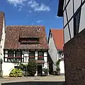 Historische Fachwerkhäuser in der Paulinenstraße