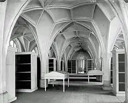Bibliothekssaal vor dem Abriss