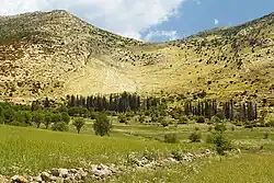 Die “Leiter” des Pausanias am Portitsa-Pass