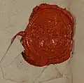 Wachssiegel Dominik von Trippenbachs.