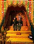 … im Museum von Pekanbaru, Indonesien