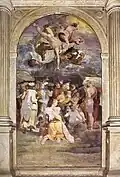 Pellegrino Tibaldi, Johannes der Täufer tauft die Menschenmenge, Poggi-Kapelle