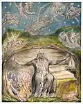 Milton in His Old Age von William Blake