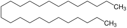 Strukturformel von Pentacosan