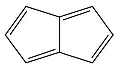 Strukturformel von Pentalen