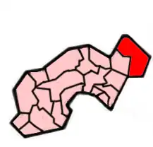 Lage im District Penwith