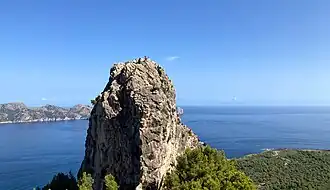 Südseite des Penya des Migdia