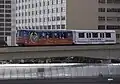 Zwei gekuppelte Einzelfahrzeuge des Typs Mark I, Detroit People Mover