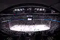 Innenraum bei einem Eishockeyspiel
