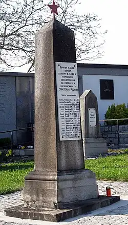 Gedenkstein der Sowjetsoldaten