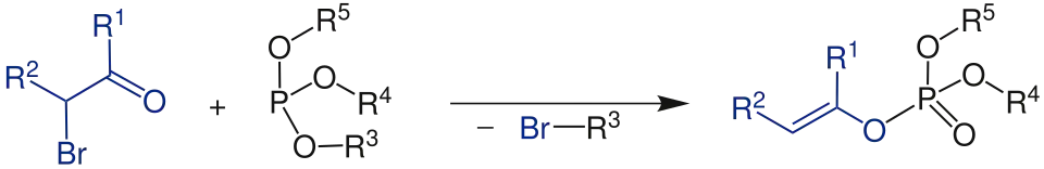 Bruttogleichung der Perkow-Reaktion