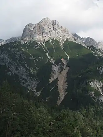 Persailhorn von Osten