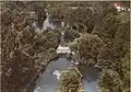 Überreste einer Schleuse am Sauvage-Kanal zwischen Seine und Canal de la Haute-Seine
