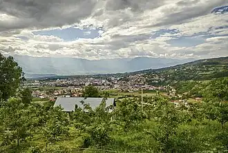 Blick auf Peshkopia (2017)