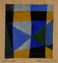 Peter Lacroix, Entwurf, 1954