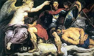 Die Krönung des Tugendhelden (Triumph des Siegers) (Peter Paul Rubens)