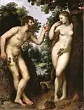 Peter Paul Rubens: Adam und Eva (um 1599). Rubenshuis, Antwerpen