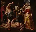Das Haupt von Johannes dem Täufer wird Salome überreicht, um 1609, Peter Paul Rubens