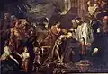 Der heilige Franz Xaver tauft einen heidnischen König. Sint-Pieters- en Pauluskerk (Mechelen)