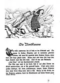 Die Mondkanone aus Peterchens Mondfahrt, 1919