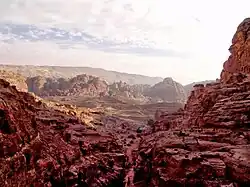 Landschaft bei Petra
