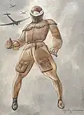 Entwurf für Der geflügelte Maler (1936)