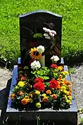 Auf dem Friedhof