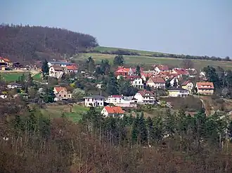 Blick auf Petrov und den Ďábel