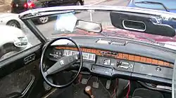 Armaturentafel ohne Rundinstrumente (hier Cabrio)