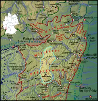 Karte von Wellbachtal