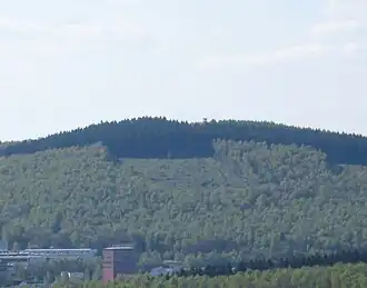 Der Pfannenberg vom Leyenkopf aus gesehen
