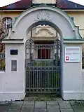 Tor zum Pfarrhaus