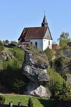 Lutherische Pfarrkirche in Krögelstein